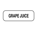 Nevs Grape Juice Label 1/2" x 1-1/2" DIET-106